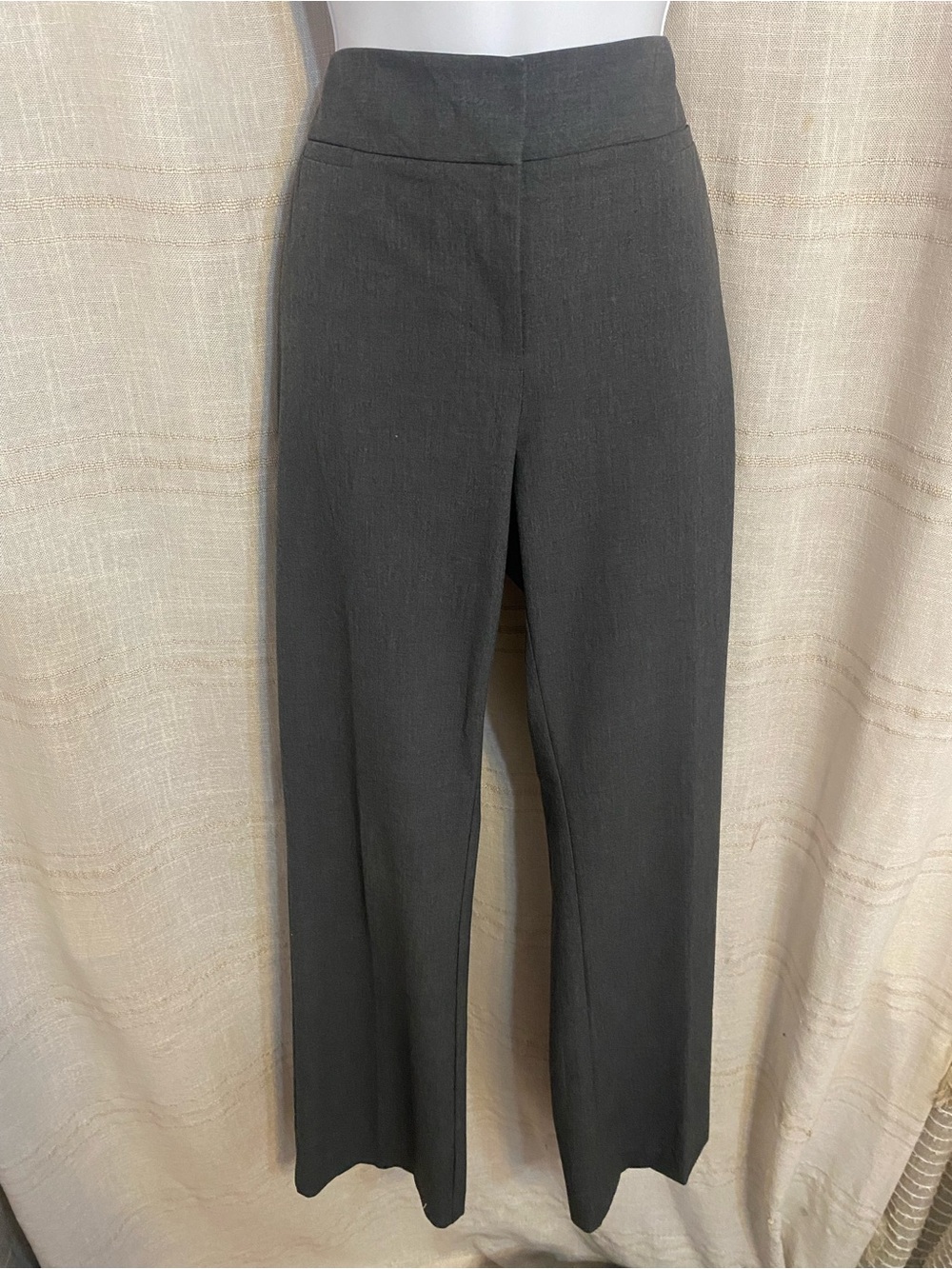The Limited Collection Charcoal Grey Straight Leg Dress Pants Trousers 4